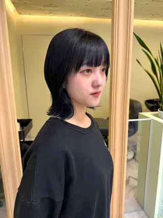 ショート カラー 伶風/ボブ/ ハッシュカットのヘアスタイル