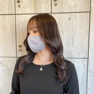 ロング カラー 似合わせレイヤー/ Wカラー🧸こころのヘアスタイル
