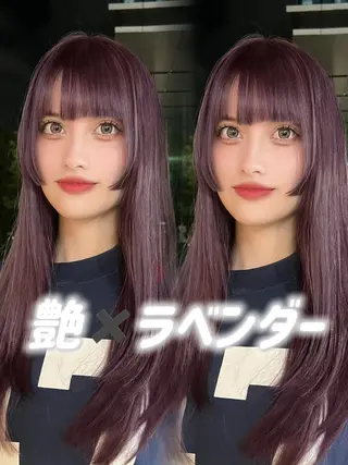 ロング カラー 柔らかい艶暖色 レイヤー🫧姫汝のヘアスタイル