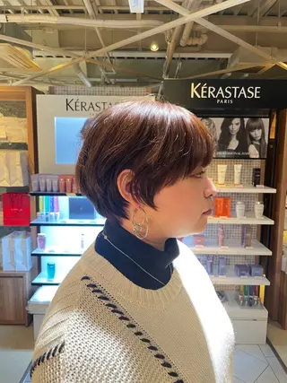 ショート 阿部 祥大のヘアスタイル