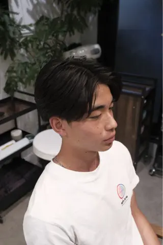 パーマ メンズ シャドウパーマ No.1うえちりくのヘアスタイル