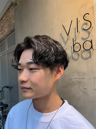 パーマ メンズ いぐちしょうた🫧 VISAGEbaskのヘアスタイル