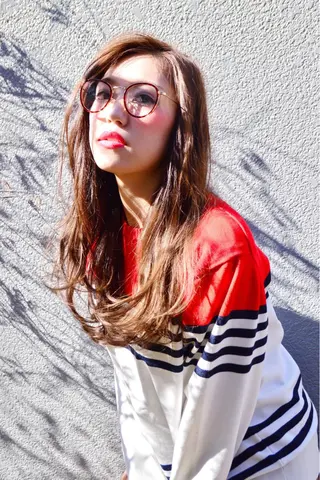 ロング カラー 花井 啓好のヘアスタイル