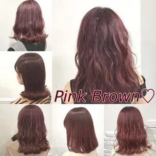 カラー ヘアアレンジ 💕ブリーチ/ヘアメ 🎀YUUKAのヘアスタイル