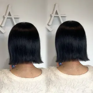 カラー NEIRO/透明感 カラー/グレージュのヘアスタイル