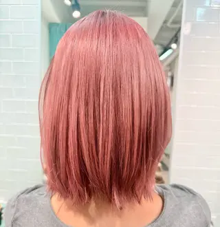 ミディアム 水澤 七斗のヘアスタイル