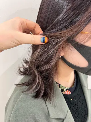 ショート カラー マンツーマン女性 美容師 奏のヘアスタイル