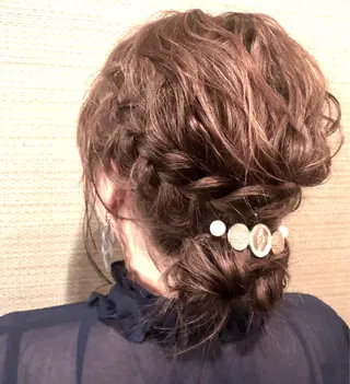 ヘアアレンジ 菊池 栄里奈のヘアスタイル