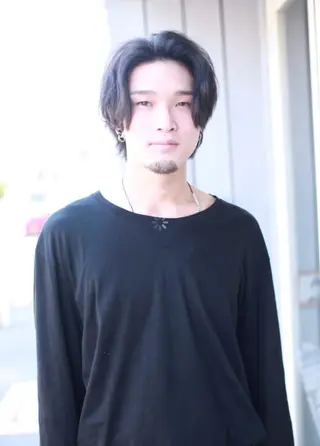 ミディアム メンズ 大西 カズマのヘアスタイル