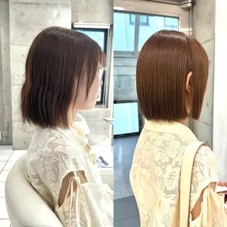 ショート カラー 畔上 尚也のヘアスタイル