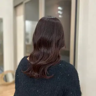 ミディアム 小林 円香のヘアスタイル