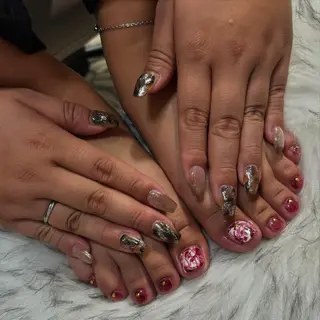 セミロング mao .のネイルデザイン