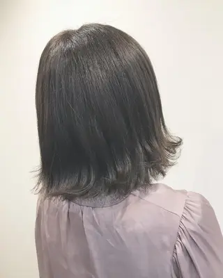 ショート カラー エイトウメダ 店長 稲尾友則のヘアスタイル
