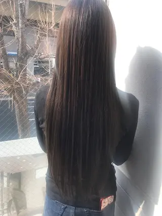 ロング カラー 柴田 祐輔のヘアスタイル