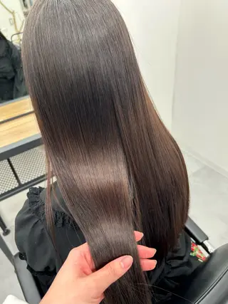 ロング カラー レイヤー ハイトーン 暖色⭐︎KANAKOのヘアスタイル