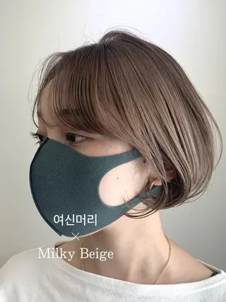 カラー 本場韓国ヘア特化 아이비/Aibiのヘアスタイル
