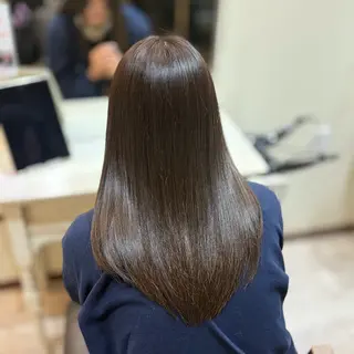 ロング カラー 髪質改善✖️透明感/ レイヤー/はるなのヘアスタイル