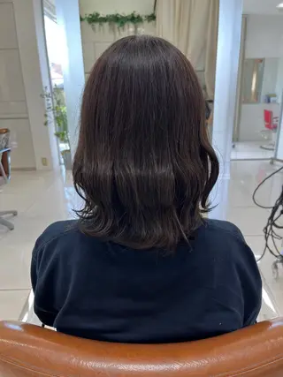 ミディアム 下四日市 翠のヘアスタイル