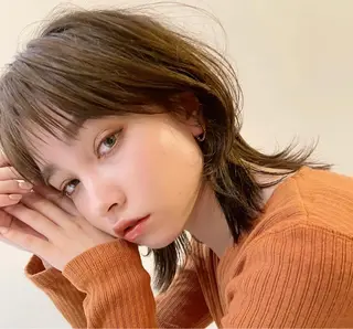 ミディアム カラー kith.所属・ケアカラー×髪質改善 🌙OKUBO🌙のヘアスタイル