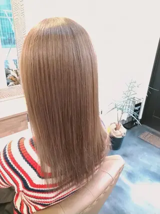 カラー パーマ ロング Charme所属・charme 木澤のヘアスタイル
