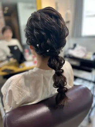 ロング 縮毛矯正／レイヤー／ 🌼mizukiのヘアスタイル
