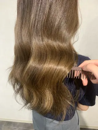 ロング カラー haku【津久野店】 ERIKAのヘアスタイル