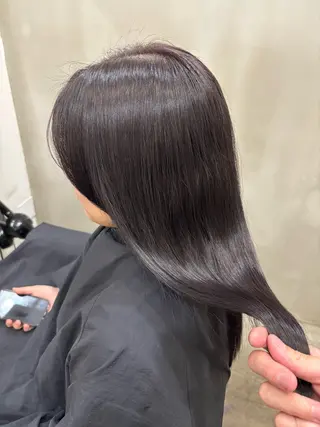 セミロング カラー 中園康 /カラー/ブリーチのヘアスタイル