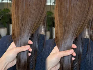 ミディアム カラー 銀座/髪質改善カラー /ボブ/本田 聖のヘアスタイル