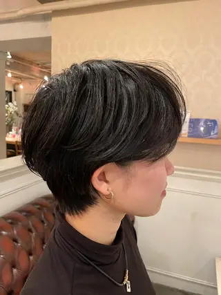 ショート ヘアアレンジ 韓国風カット/ 髪質改善 黒崎のヘアスタイル