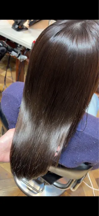 ロング カラー ご新規様限定 透明感カラーKANAのヘアスタイル