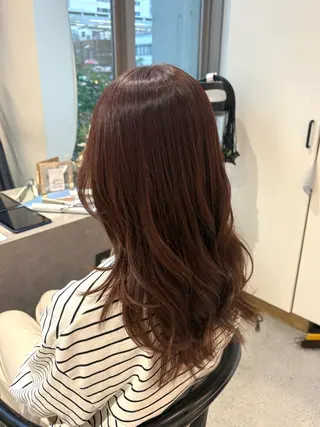 セミロング 池谷 茉耶のヘアスタイル