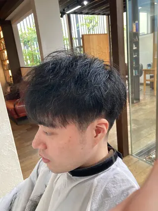 ショート 長谷川 朋樹のヘアスタイル