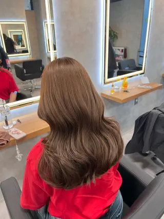 ロング カラー 💖札幌カラー 指名No.1💖玲奈のヘアスタイル