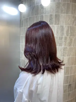 薮本 真優のヘアスタイル