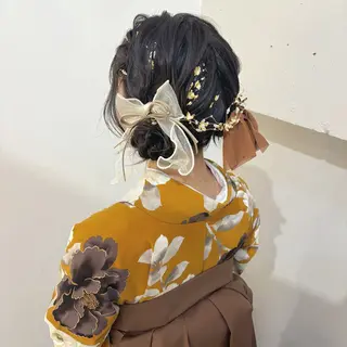 ミディアム ヘアアレンジ 🫧 nanaco🫧のヘアスタイル