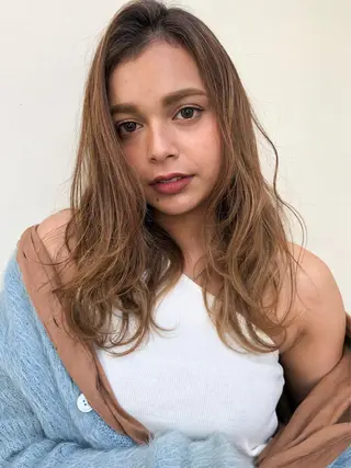 カラー パーマ RUKA 美容院×ネイリストのヘアスタイル