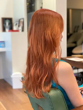 ロング カラー 髪質改善/縮毛矯正 鈴木裕介のヘアスタイル