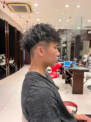 パーマ メンズ 縮毛/髪質改善 上野颯太のヘアスタイル
