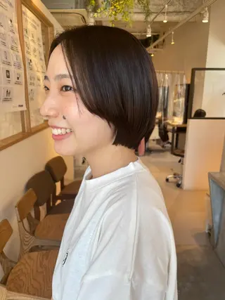 ショート 齊藤 桃子のヘアスタイル