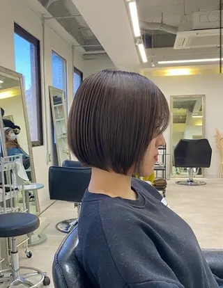 ショート ボブ✨レイヤー✨ keitaのヘアスタイル