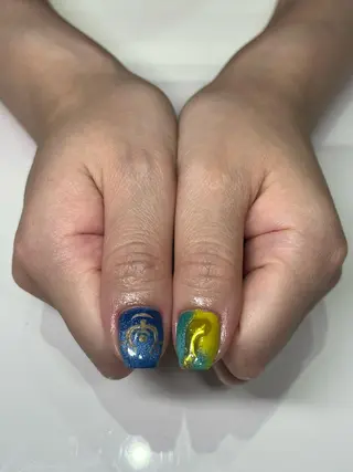 ネイル Ribbon佐野店 小泉のネイルデザイン