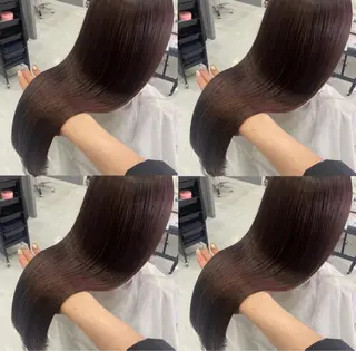 ロング カラー レイヤー×髪質改善 にちか🐰🎀のヘアスタイル