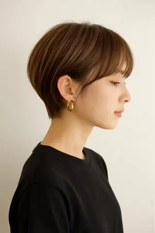 ショート カラー 藤田 祥平のヘアスタイル