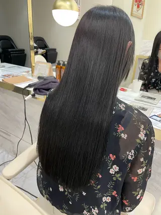 ロング カラー ヘアアレンジ 髪質改善特化 🫧松野力也のヘアスタイル