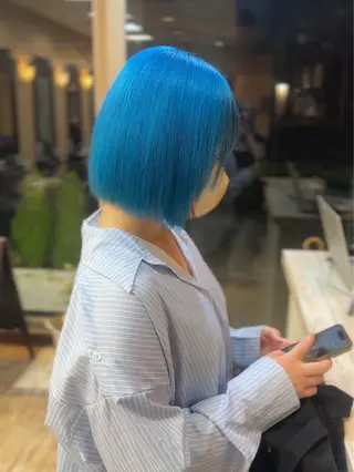 カラー 一宮 淚のヘアスタイル