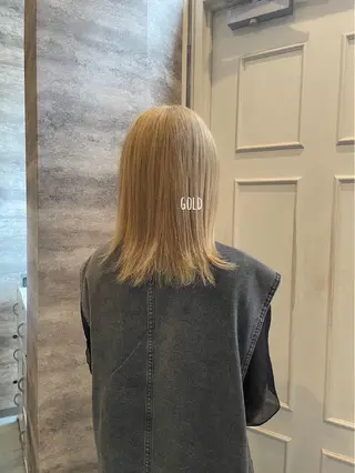 ミディアム カラー 🫟Blanco🫟 Color&Careのヘアスタイル
