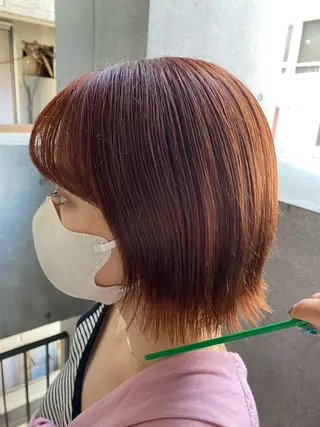 ショート カラー デザインカラー/ kanae🌱のヘアスタイル