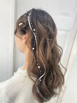 ヘアアレンジ uros.中目黒 moekaのヘアスタイル