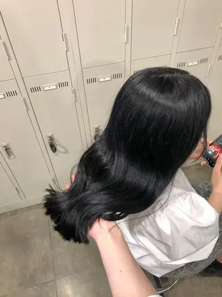 セミロング 似合わせhair🌷 momoのヘアスタイル