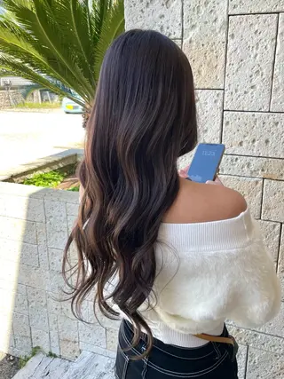 ロング 木村 一葵のヘアスタイル